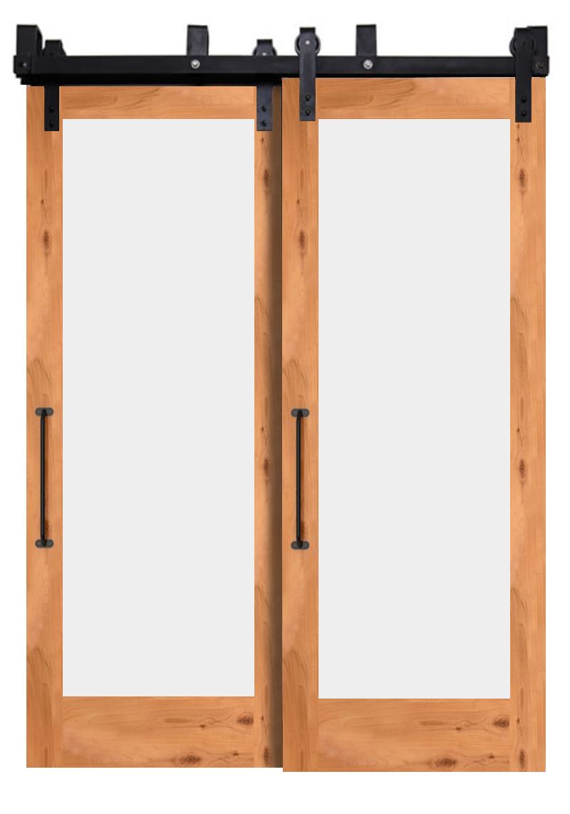 Manor Bypassing Barn Doors Rustica